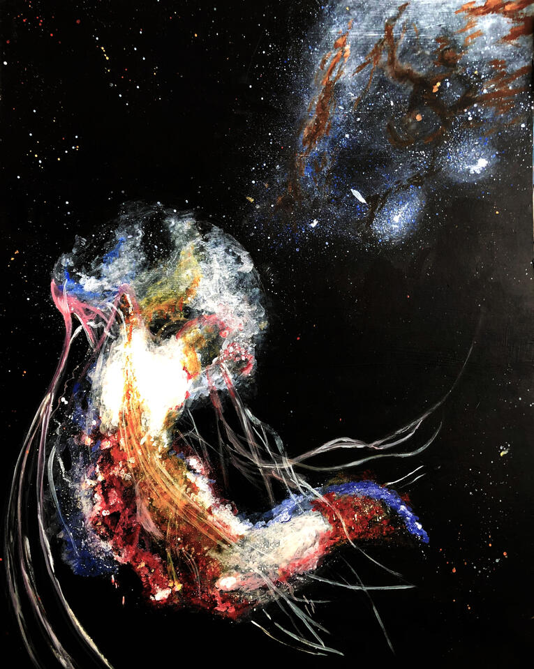 Jellyfish Galaxy Collage Jellyfish Galaxy Collage
